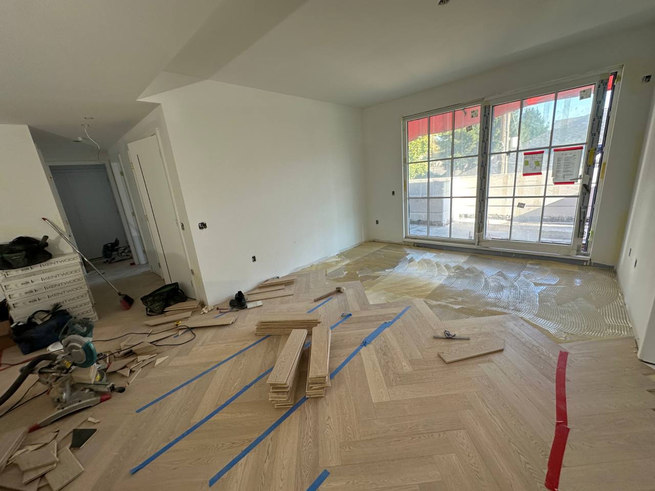 Engineered hardwood at Chloe Kerrisdale, Vancouver